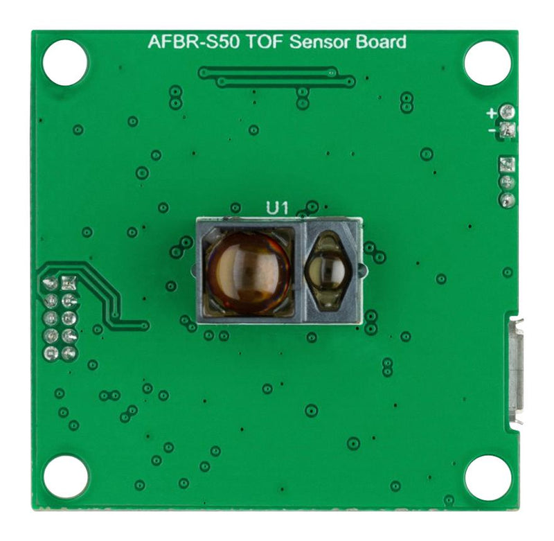 MIKROELEKTRONIKA MIKROE-4910 Sensor Board, BDC-AFBR-S50, RA4M2 MCU, Time-of-Flight Sensor, Distance and Motion Measurement
