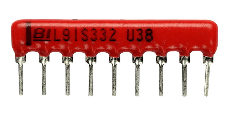 TT ELECTRONICS / BI TECHNOLOGIES L103S563LF RES, NET, ISO, 56K, 0.1W, 2%, SIP