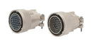 ITT CANNON CA06COME22-19SB01 Circular Connector, CA Series, MIL-DTL-5015 Series, Straight Plug, 14 Contacts, Crimp Socket