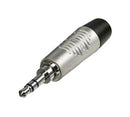 Rean RTP3C RTP3C Phone Audio Connector Stereo 3 Contacts Plug 3.5 mm Cable Mount Nickel Plated