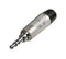 Rean RTP3C RTP3C Phone Audio Connector Stereo 3 Contacts Plug 3.5 mm Cable Mount Nickel Plated