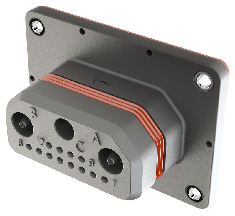 MULTICOMP PRO MP013683 High Power Connector, Plug, 600 VDC, 50 A, Panel Mount