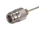 HUBER+SUHNER 21"N-50-3-11/133"NE RF / Coaxial Connector, N Coaxial, Straight Jack, Solder, 50 ohm, EZ 141 TP M17, Beryllium Copper 22543921