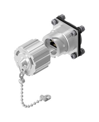 Amphenol Conec 17-110234 17-110234 In-Line Adapter RJ45 Adaptor Jack 8 Ways