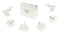 MEAN WELL NGE100 Fast Charger, Plug In, Universal Adapter, 90 to 264 VAC, 1.6A, -30 &deg;C to 70 &deg;C