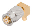 AMPHENOL SV MICROWAVE 1222-60008 RF / Coaxial Connector, SMP Coaxial, Right Angle Jack, Solder, 50 ohm, 0.085" Flexible