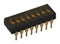 C&K COMPONENTS SDA05H0BD DIP SWITCH, 0.1A, 5VDC, 5 POS, THT