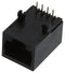AMPHENOL COMMUNICATIONS SOLUTIONS 95679-001LF Modular Connector, RJ45 Jack, 1 x 1 (Port), 8P8C, Cat5, Through Hole Mount