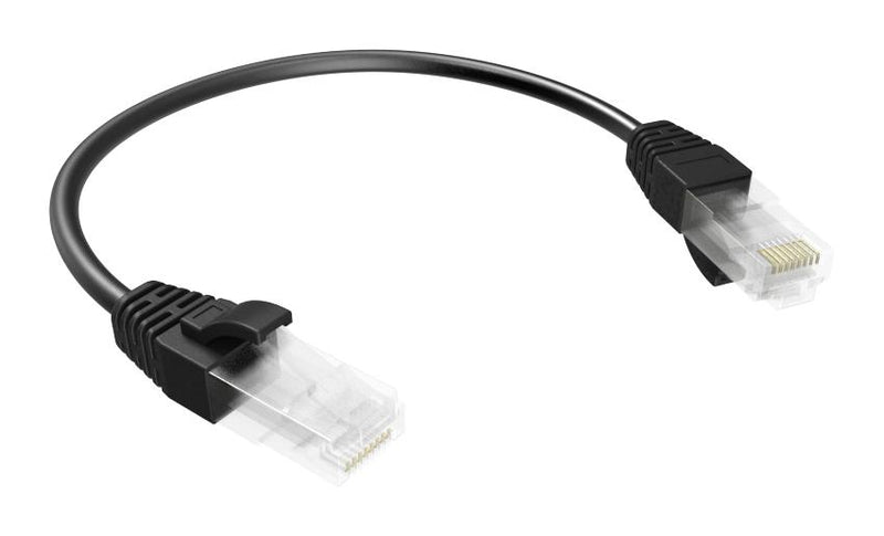 AMPHENOL COMMUNICATIONS SOLUTIONS RJE1Y22A53C42401 Ethernet Cable, 8P8C, Overmolded, Cat6, RJ45 Plug to RJ45 Plug, UTP (Unshielded Twisted Pair)