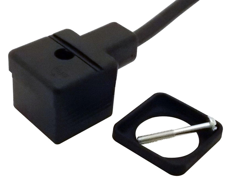 MOLEX 121040-0159 Sensor Cable, Form A-18mm, DIN Valve Connector, Free End, 2 Positions, 2 m, 6.6 ft