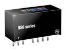 RECOM POWER RS6-2412S Isolated Through Hole DC/DC Converter, 2:1, 6 W, 1 Output, 12 V, 500 mA