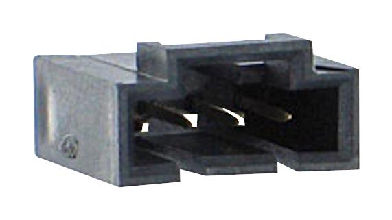 MOLEX 70543-0002 Pin Header, Wire-to-Board, 2.54 mm, 1 Rows, 3 Contacts, Through Hole Straight, SL 70543 Series