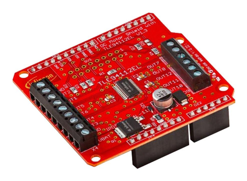 INFINEON TLE94112ESSHIELDTOBO1 Evaluation Shield Board, TLE94112ES, Brushed DC Motor Controller SP005717262