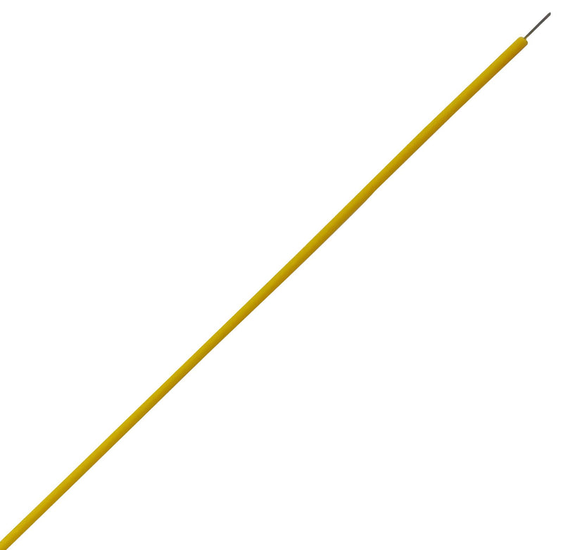 MULTICOMP PRO MP013960 Wire, PVDF, Yellow, 30 AWG, 0.05 mm&sup2;, 328 ft