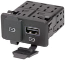 MOLEX 68532-4462 USB Charger Receptacle, Mini50 72610 Series, 2.4 A, 2 Ports, USB Type A