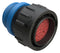 AMPHENOL SINE/TUCHEL AHDP06-24-35PR-STA 35 POSITION PLUG, PIN, REDUCED DIAMETER SEAL (BLUE), SMALL THREAD ADAPTER 86AK2842