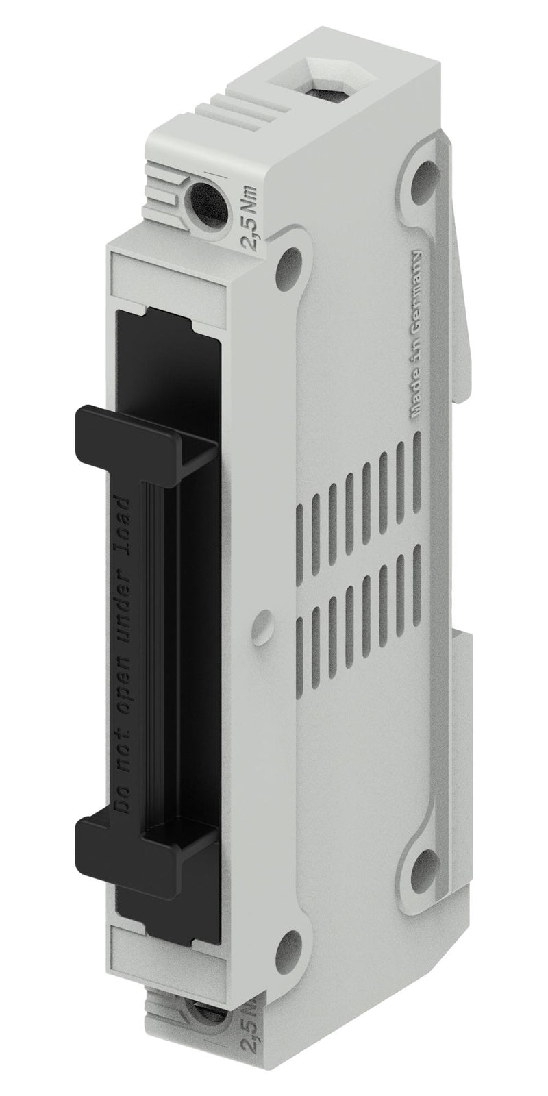 TE CONNECTIVITY 1SNF100038R0000 Fuse Holder, Modular, Photovoltaic, DIN Rail, 1 Fuse, 32 A, 1.5KVDC, 1KVAC, 10mm x 85mm, Screw Clamp