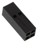 MOLEX 90143-0004 Connector Housing, C-Grid III 90143, Receptacle, 4 Ways, 2.54 mm, 90119 Crimp Terminal