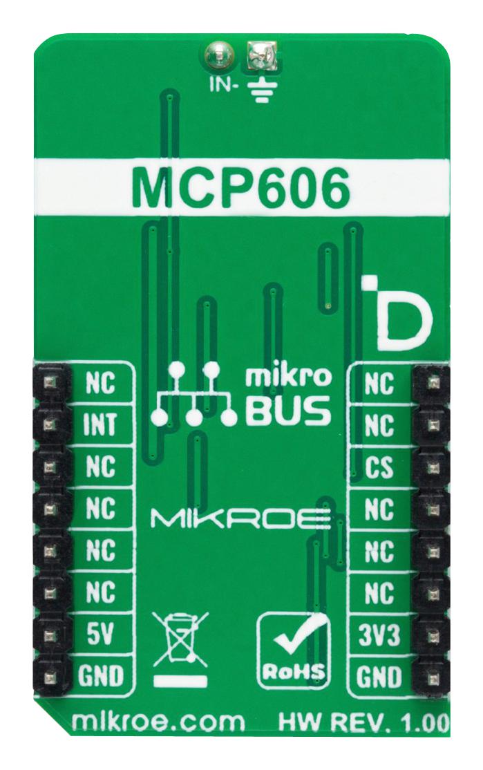 MIKROELEKTRONIKA MIKROE-5848 Add-On Board, Water Detect 3 Click, MikroE mikroBUS Compatible Development Boards