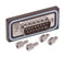 L-COM WPSD15P D Sub Connector, Standard, Plug, 15 Contacts, DA, Solder Cup
