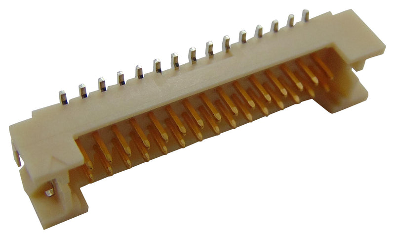 HIROSE / HRS DF13EA-30DP-1.25V(65) Pin Header, Wire-to-Board, 1.25 mm, 2 Rows, 30 Contacts, Surface Mount Straight, DF13 Series