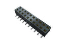 Samtec SMM-120-02-L-D SMM-120-02-L-D PCB Receptacle Board-to-Board Wire-to-Board 2 mm Rows 40 Contacts Surface Mount