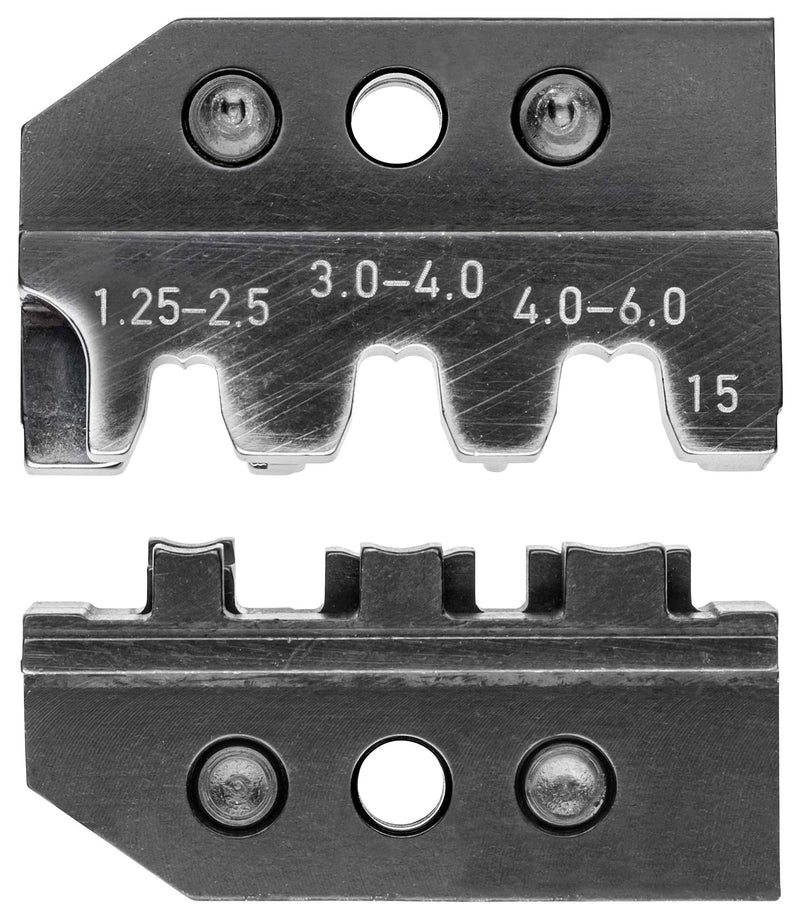 KNIPEX 97 49 15 CRIMPING DIE, 2 PROFILE, 16-10AWG, PLIER