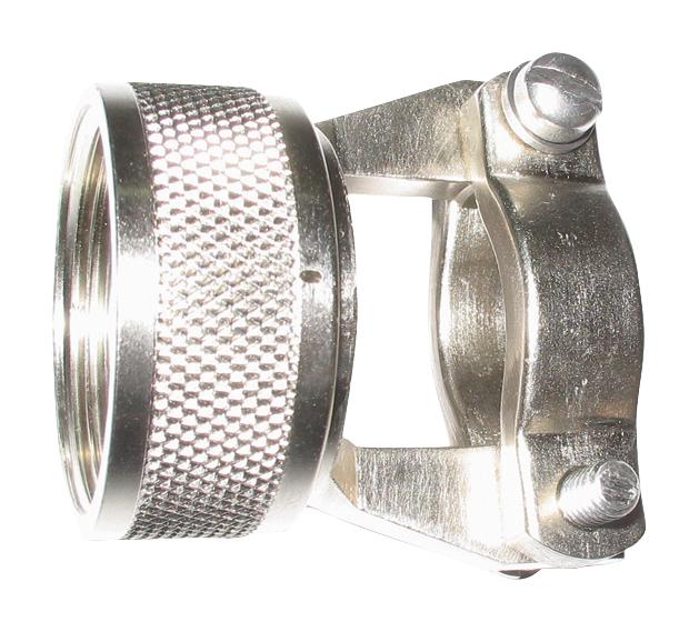 AMPHENOL INTERCONNECT INDIA M85049/124S25W Circular Connector Clamp, 25, 21.59 mm, Aluminium Alloy, MIL-85049 Series