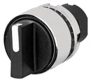 EAO 46-2828.3CV0.001 Switch Actuator, 2 Position, 30mm, Black, EAO 46 Series 22.3mm Non Illuminated Selector Switches