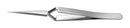 IDEAL-TEK 3X.SA Tweezer, General Purpose, Straight, Pointed, Stainless Steel, 120 mm 7640144712228