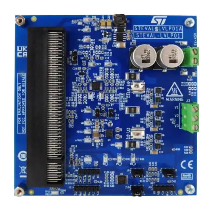 STMICROELECTRONICS STEVAL-LVLP01 Evaluation Board, STDRIVE101, Half-Bridge Gate Driver, 3-Phase Motor Control
