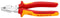KNIPEX 02 06 180 Pliers, Combination, 180mm Overall Length, High Leverage VDE, Cutting Edges, Dual Component Handles GTIN UPC EAN: 4003773010012