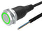 EAO 82-6655.2134 Vandal Resistant Switch, Ring Illuminated, 24V LED, 82 Series, 22 mm, SPDT, Maintained