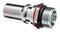 AMPHENOL LTW SQD-06PAFM-PRD001 Liquid Cooling Plug, 3/4"-16UNF, Stainless Steel, Red, Valve, SnapQD Series