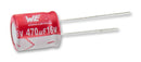 WURTH ELEKTRONIK 870135373001 Polymer Aluminium Electrolytic Capacitor, 100 &micro;F, 16 V, Radial Leaded, 0.012 ohm