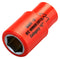 INSULATED TOOLS LTD 07218 Impact Socket, 1/4" Drive, 13 mm AF, 41 mm Length