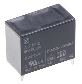 PANASONIC ALF1P12 General Purpose Relay, LF(ALF) Series, Power, Non Latching, SPST-NO, 12 VDC, 25 A