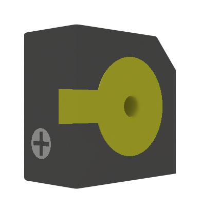 PUI AUDIO SMI-1027-TW-3V-R Transducer, Audio Indicator, 2.7kHz, 2 VDC to 5 VDC, Continuous, 80 dBA, 30mA, SMD