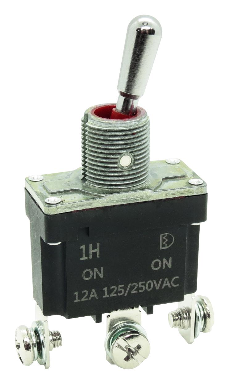 MULTICOMP PRO MP1HAS1T1B1M1N1S-5 Toggle Switch, Sealed, On-None-On, SPDT, Non Illuminated, MP Toggle Switches SPDT, Panel Mount