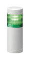 PATLITE LR5-102WENW-G Signal Tower, Ethernet, Continuous, Flashing, 1 Tier, Green, Direct Mount, 24 VDC, IP65
