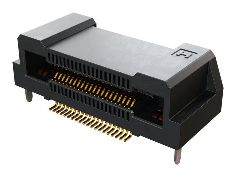 HARWIN F11-11104042R Mezzanine Connector, 4 Pwr Contact, Receptacle, 0.5 mm, 2 Rows, 44 Contacts