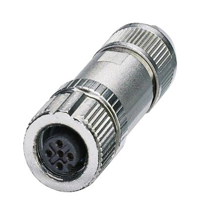 PHOENIX CONTACT 1424660 Sensor Connector, M12 Push-In, M12, Female, 5 Positions, Push In Socket, Straight Cable Mount GTIN UPC EAN: 4055626375878 SACC-M12FS-5PL SH