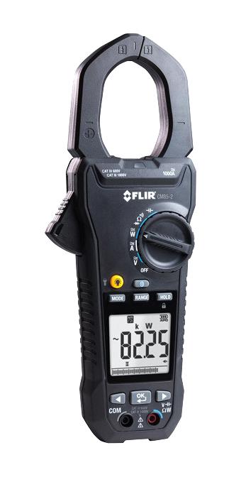 FLIR CM85-2 Clamp Meter, AC/DC Current, AC/DC Voltage, Capacitance, Continuity, Diode, Frequency, Resistance