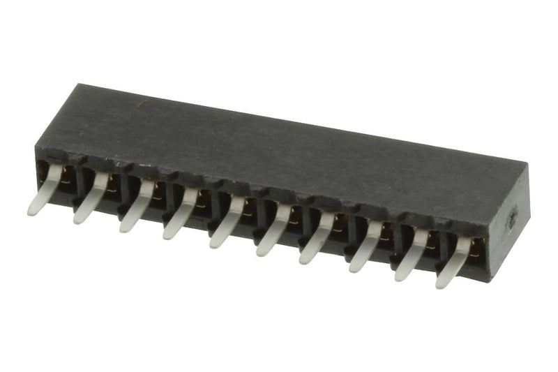 AMP - TE Connectivity 5-535541-6 5-535541-6 PCB Receptacle Board-to-Board 2.54 mm 1 Rows 8 Contacts Through Hole Mount Ampmodu Mod IV