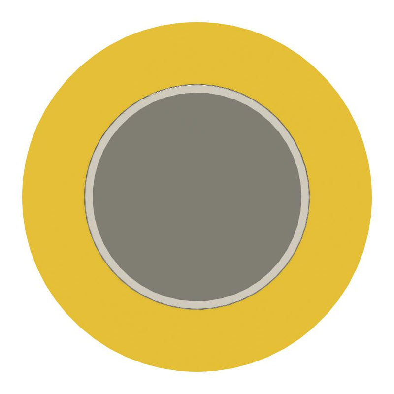 PUI AUDIO AB3113A-2 Piezo Bender, 1.3 kHz, 45 nF, 500 ohm, 31 mm D x 0.22 mm H