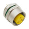 BULGIN LIMITED PXMBNI78FPF03APCPG135 Sensor Connector, Buccaneer Series, 7/8", Female, 3 Positions, PCB Socket, Straight Panel Mount