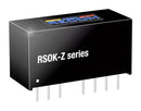 RECOM POWER RSOK-2412SZ/H3/ADJ Isolated Through Hole DC/DC Converter, ITE, Industrial & Household, SIP, 4:1, 1 W, 1 Output