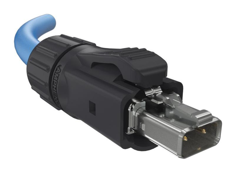 Amphenol Communications Solutions MSPEC2L0AA010 MSPEC2L0AA010 Ethernet Cable SPE Plug to Free End 1 m 3.3 ft New