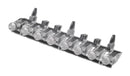 DIALIGHT 515-1062F Light Pipe, 8 Pipes, Circular, PC Board, Transparent, Optopipe 515 Series
