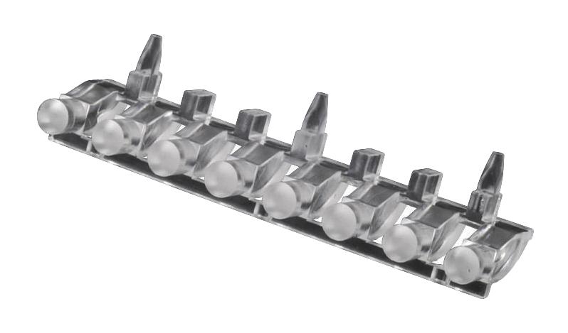 DIALIGHT 515-1062F Light Pipe, 8 Pipes, Circular, PC Board, Transparent, Optopipe 515 Series